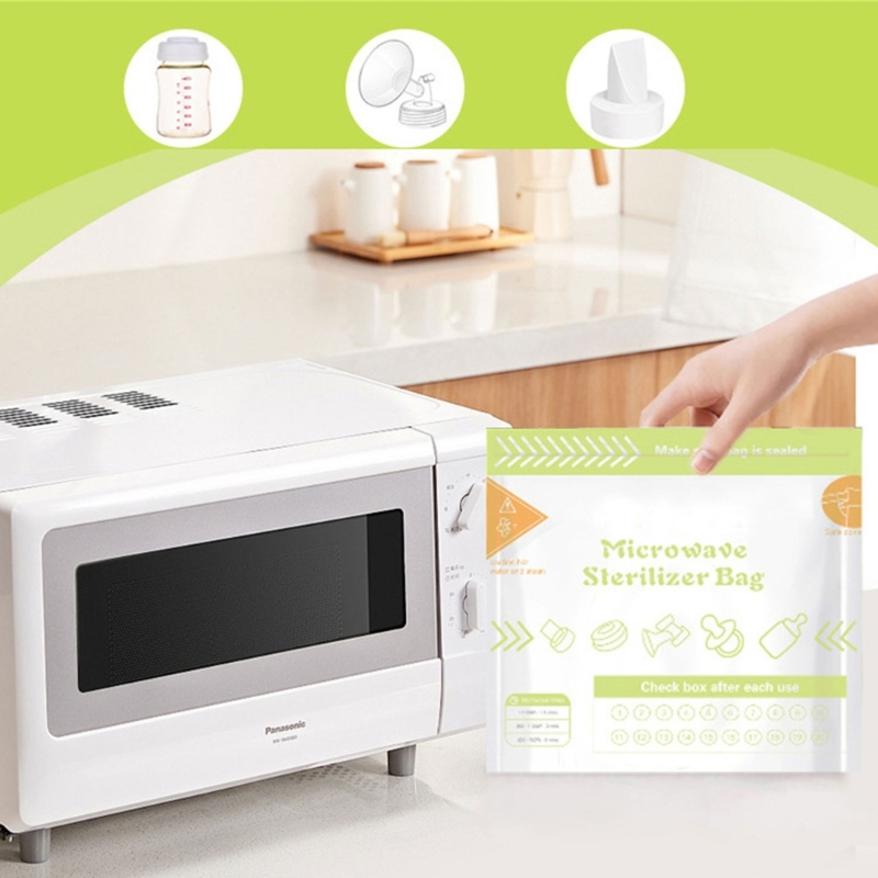 10 Sheets/set Reusable Microwa - Zwitsal Baby Products 评论和价格