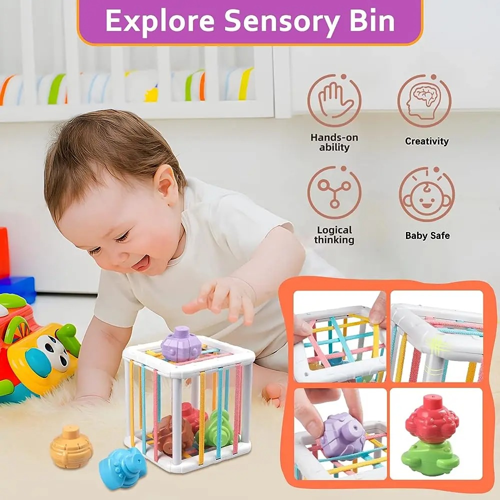 Rainbow Colorful Montessori Sh - Baby Products Toys 评论和价格