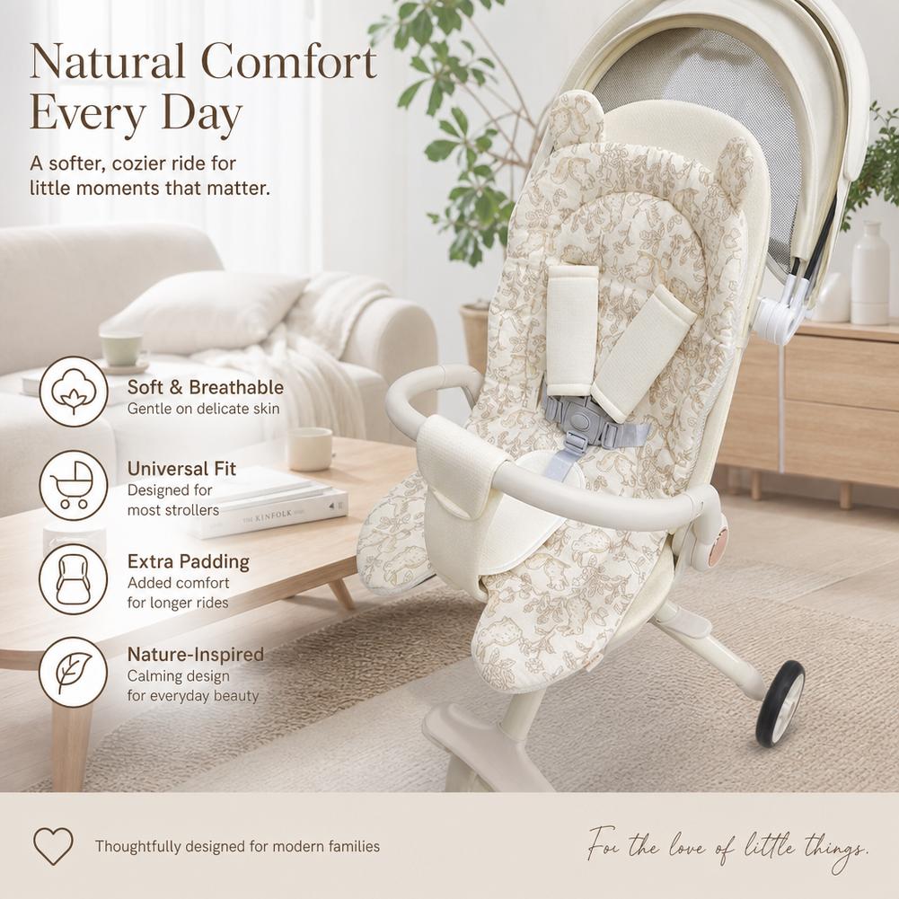 Baby Stroller Seat Cushion Sof - Infant Car Seat Cover 评论和价格